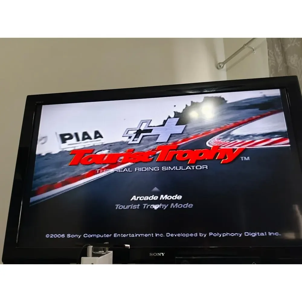 Tourist Trophy Real Riding Simulator PS2 CIB Complete